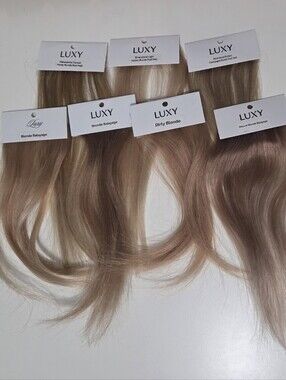 Bundle Luxy Blonde Hair Color Swatches